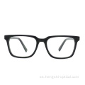 Square Full Rim Vintage Fancy Etlish Unisex Acetate Spectacle Frames Feies